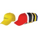 Cotton Brush Baseball Caps - 5 Panels